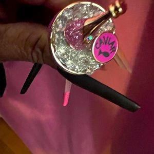 Betsey Johnson Champagne Ring size 6